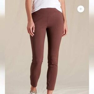 TOAD&CO Rover Moto Crop Pant Women's 14 Pull On Nylon Hiking Travel Outdoor